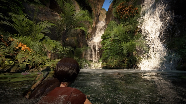Water effects in Uncharted: The Lost Legacy.