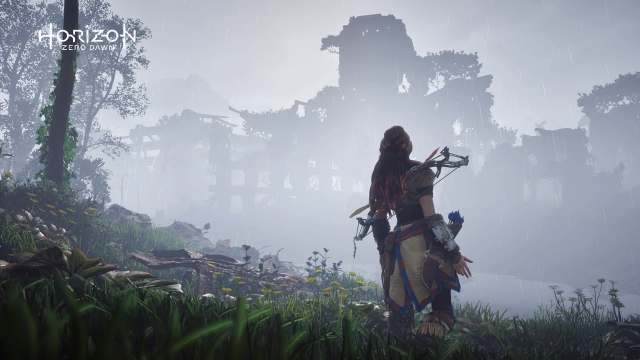 Rain and fog in Horizon Zero Dawn