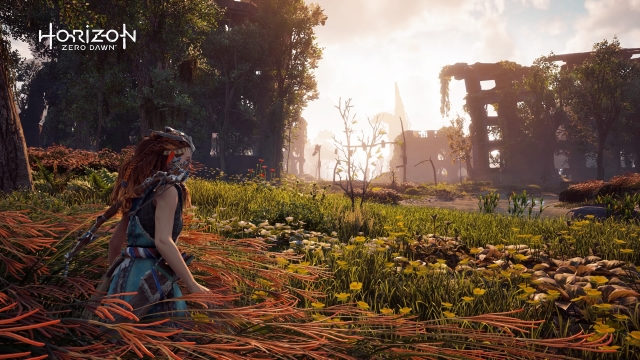 Impressive visuals in Horizon Zero Dawn