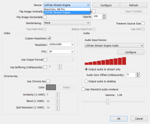 OBS Video Capture Device