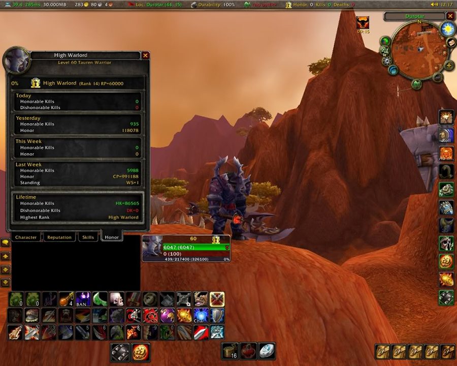 Vanilla WoW - World of Warcraft Classic - High Warlord