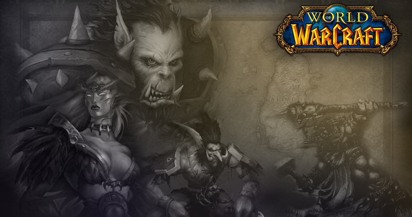 Vanilla WoW loading screen - Kalimdor