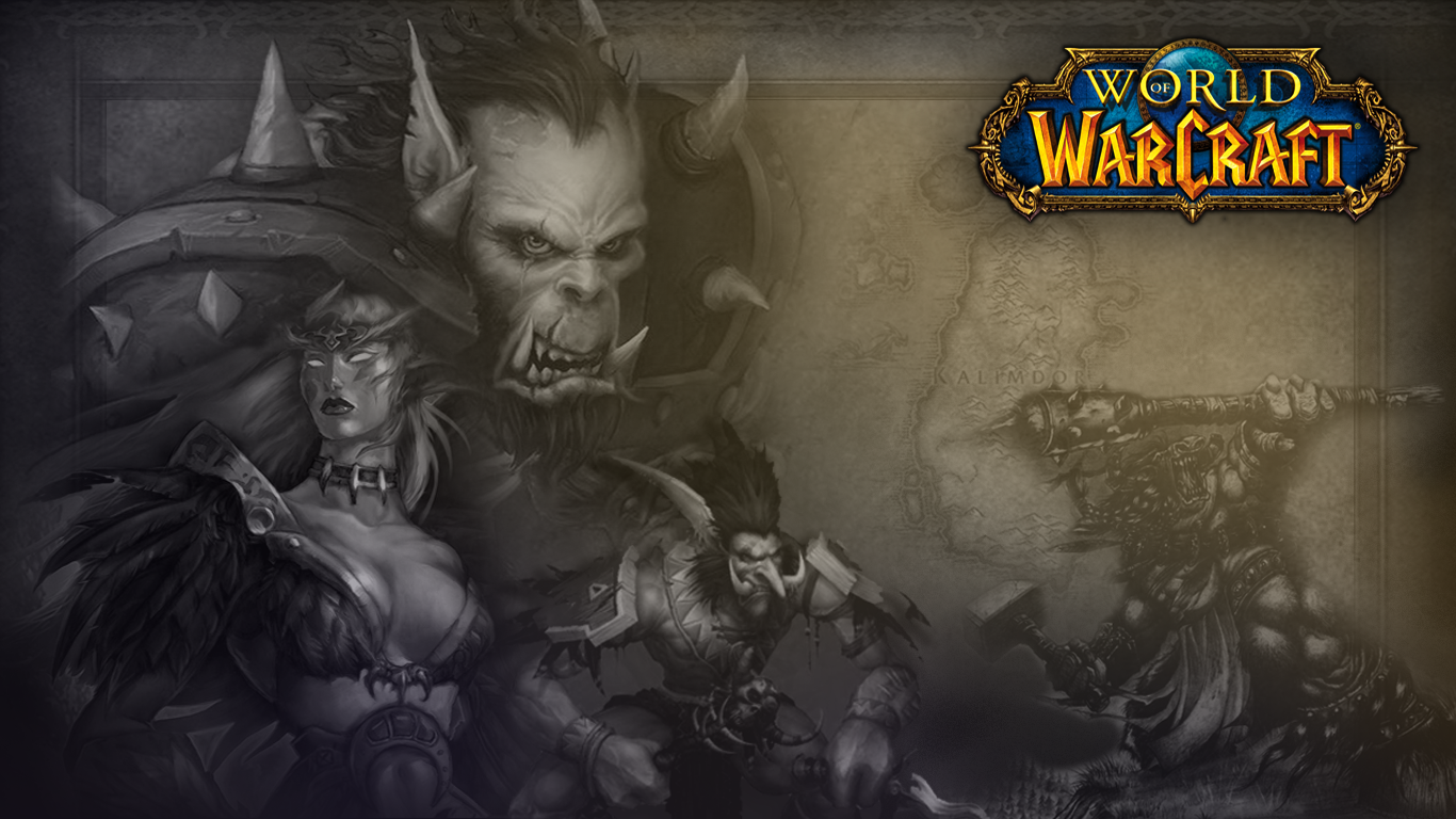 Vanilla WoW loading screen - Kalimdor